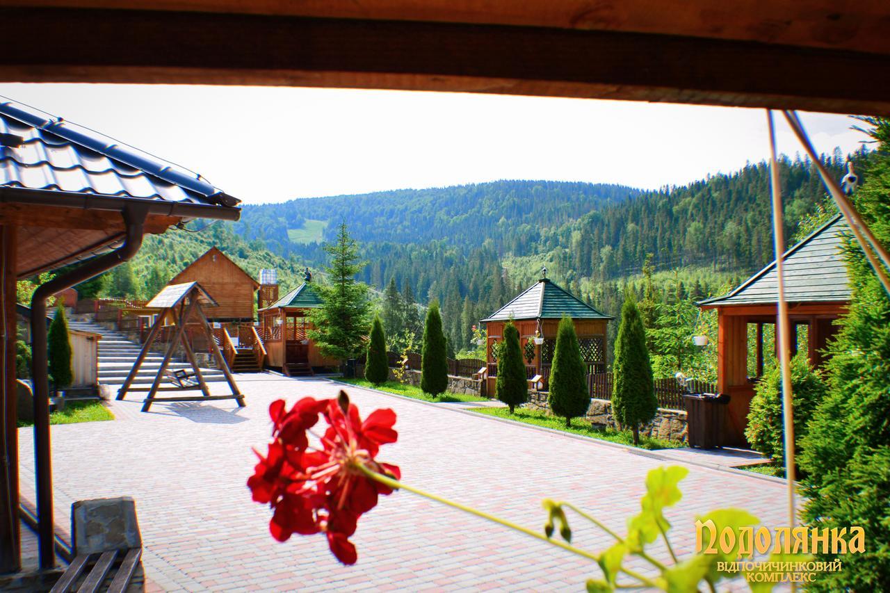 Hotel Podolyanka Slavske Esterno foto
