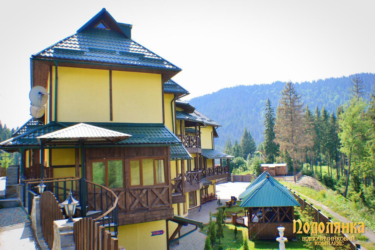 Hotel Podolyanka Slavske Esterno foto