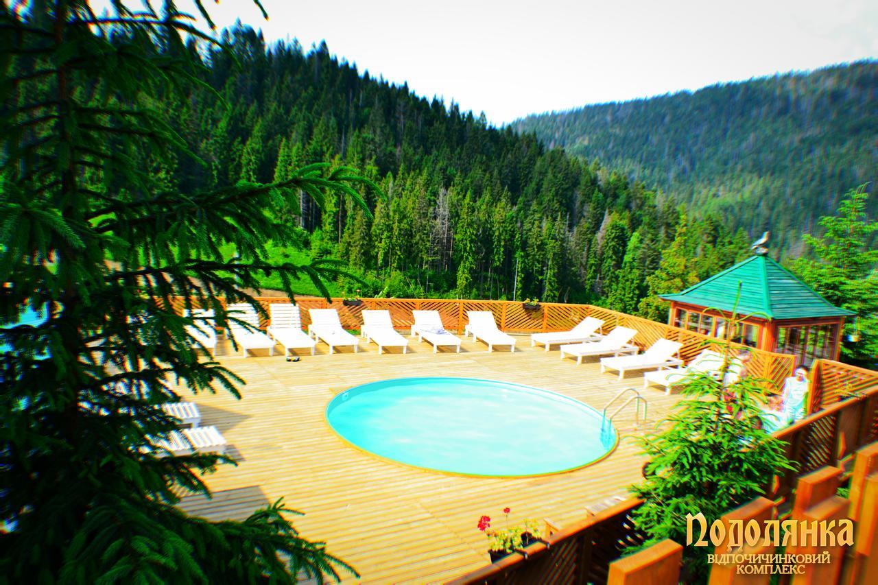 Hotel Podolyanka Slavske Esterno foto